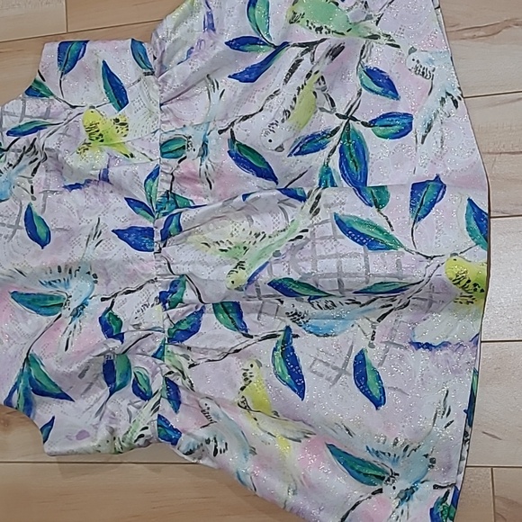 Leifsdottir Women's Size 8 Multicolor Patterned Top - Picture 2 of 9